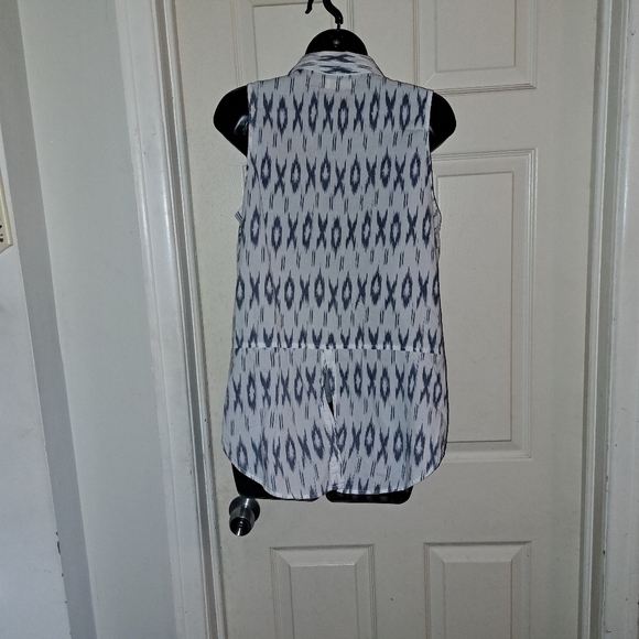 Faded Glory X and O Print tank top size medium - Picture 4 of 5